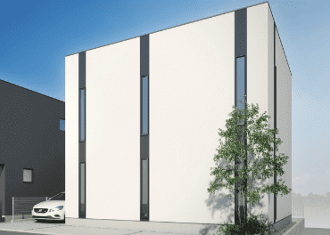 八尾モデルハウスcasa cube4×4写真