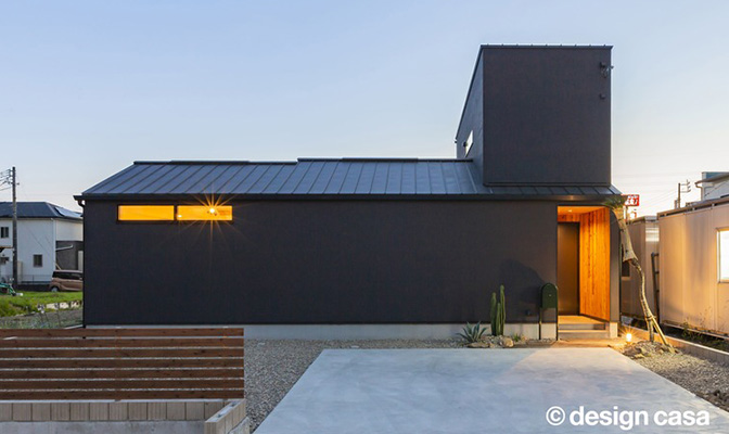 開放的なスカイバスを楽しむ住まい