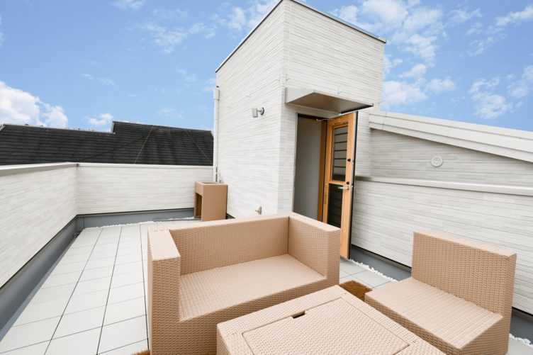 屋上リゾートの家
